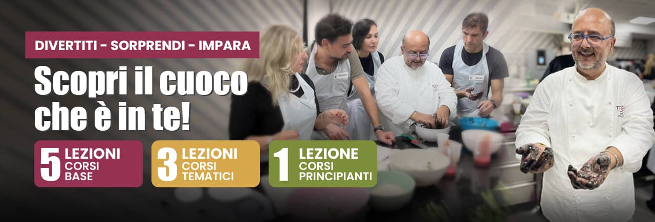 Corsi di cucina per principianti della scuola di cucina TuChef Corsi di cucina per principianti della scuola di cucina TuChef
