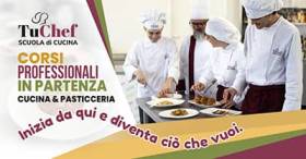 Da maggio 2026 i nuovi corsi professionali di cucina e pasticceria TuChef: inizia da qui e diventa ciò che vuoi