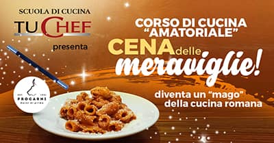 Corso di cucina “amatoriale”: La cena delle meraviglie.