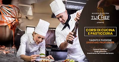 Partono i Corsi Professionali di Cucina e Pasticceria 2022 TuChef!