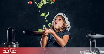 Corso di cucina per bambini.