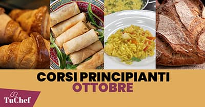 Corsi di cucina per princpianti di TuChef di ottobre 2026