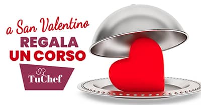 Regala un corso di cucina TuChef per San Valentino 2026