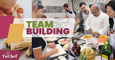 I cooking team building di TuChef