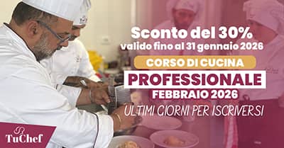 Corso di cucina professionale febbraio 2026