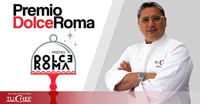 Il Pastrychef Andrea Fiori della scuola di cucina Tu Chef vince il premio DolceRoma