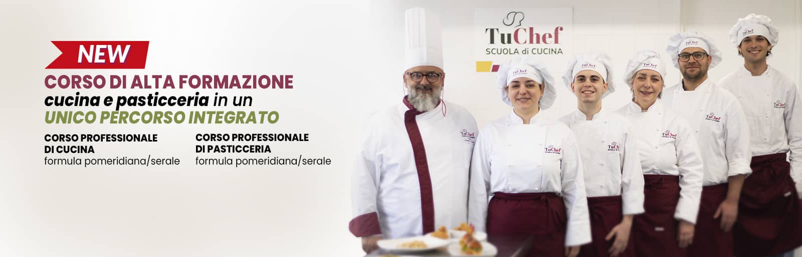 Corsi di cucina e di pasticceria professionali a Roma
